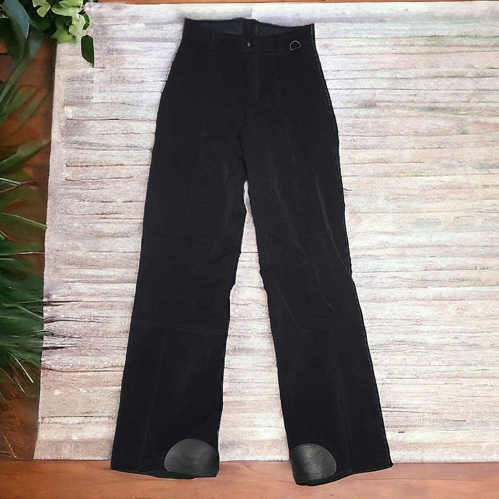Afrc Women's Black Snow Wool Pants Size 4 Long
